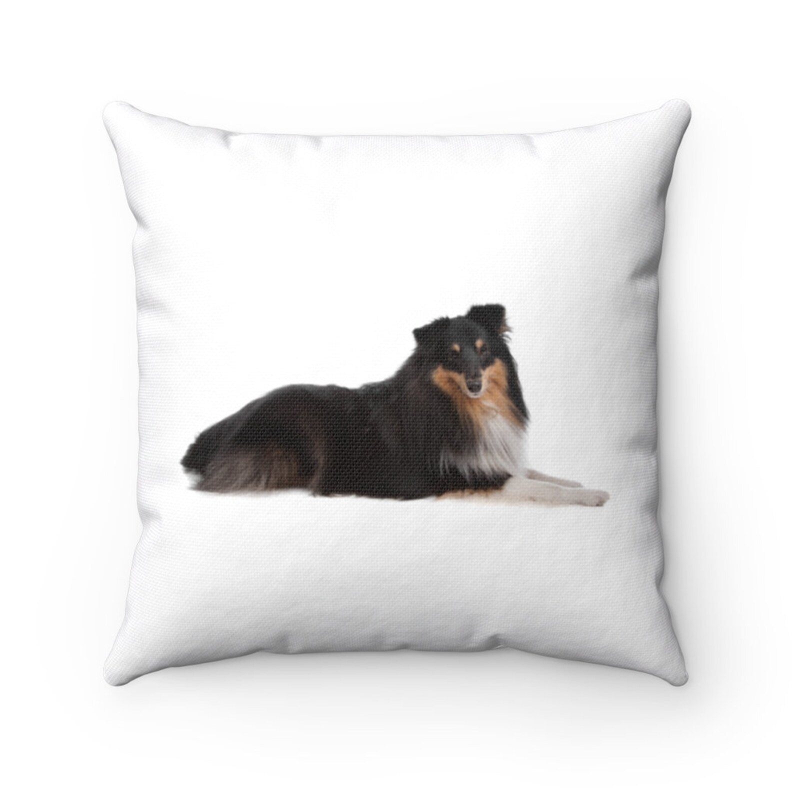 Shetland Sheepdog Pillow Shetland Sheepdog Throw Pillow Etsy