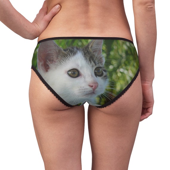 Cat Panties, Cat Underwear, Briefs, Cotton Briefs, Funny Underwear