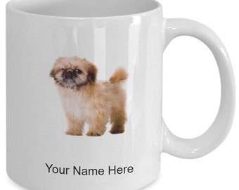 Personalized Sturdy-pekingese-dog Mug, Coffee Cup For Sturdy-pekingese-dog Lovers, Gift Idea