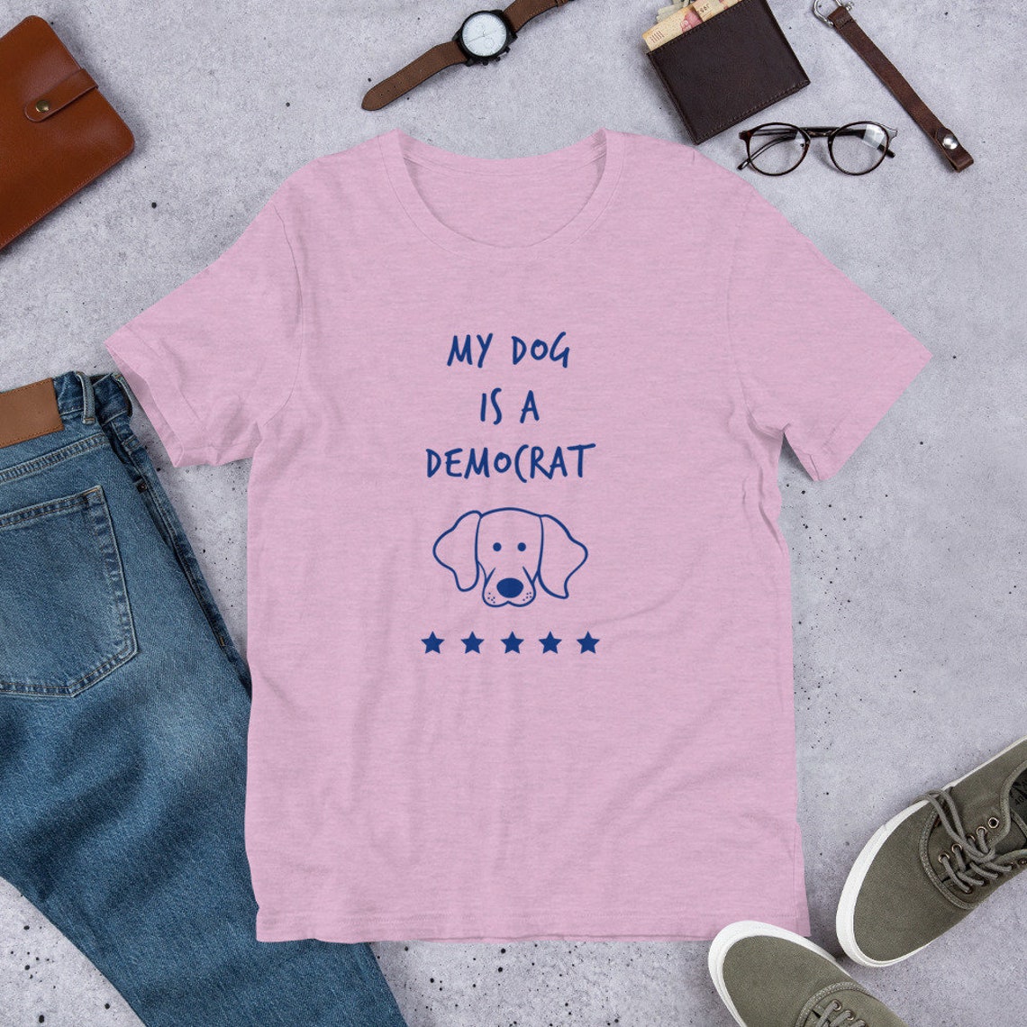 My Dog Is A Democrat Shirt My Dog Is A Democrat Tee Funny