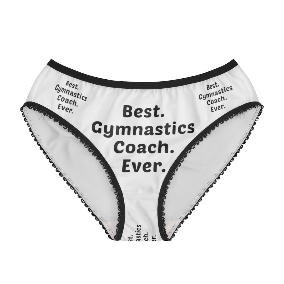 Gymnastics Coach Panties, Gymnastics Coach Underwear, Briefs