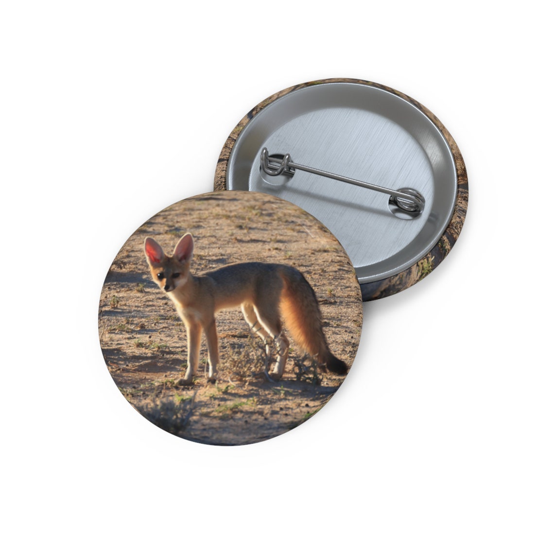 Fox Pin, Fox Button, Button Set, Lapel Pin, Hat Pin, Enamel Pins, Lapel ...