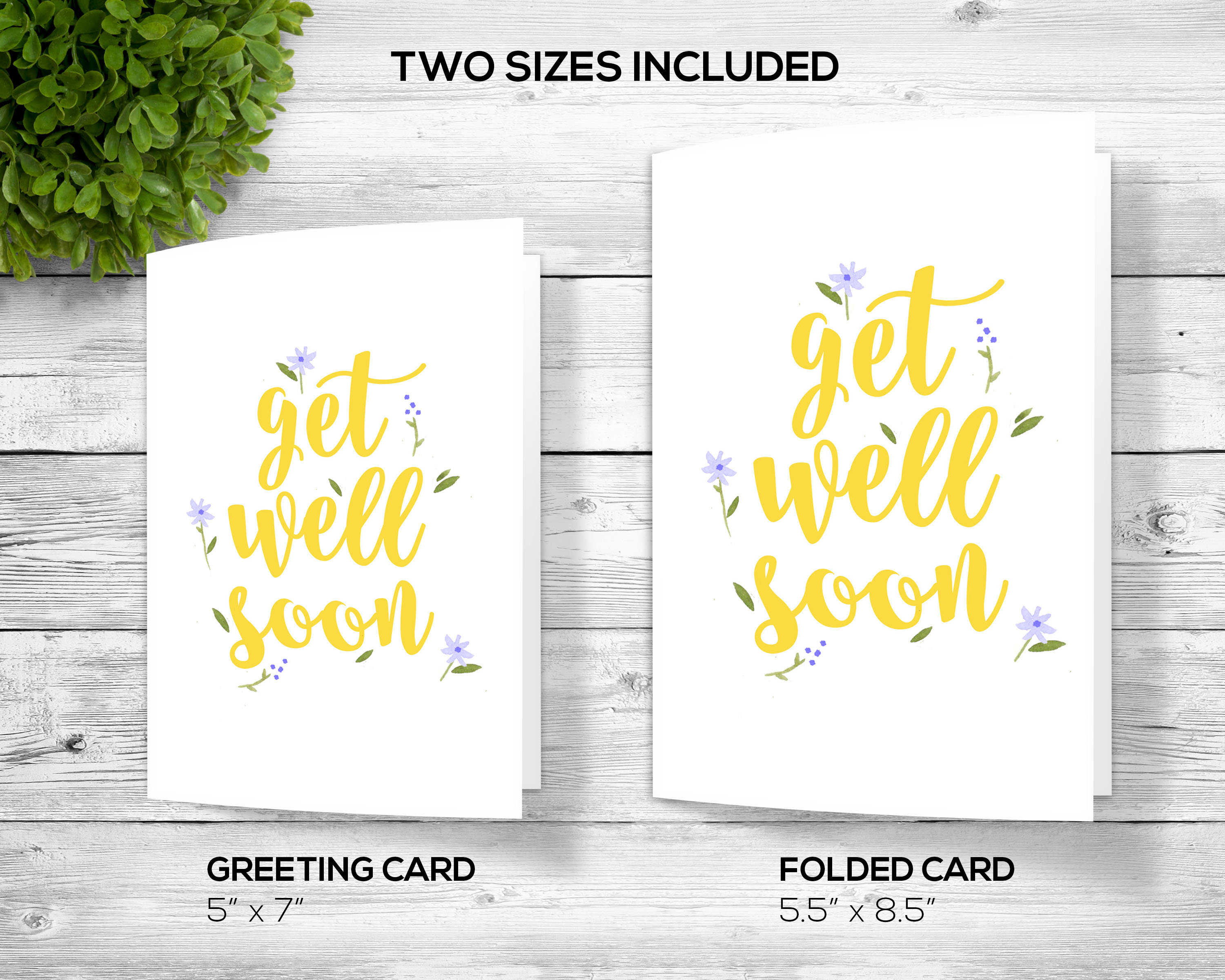 Get Well Soon Card, Printable Get Well Card, Downloadable Get Well Card ...