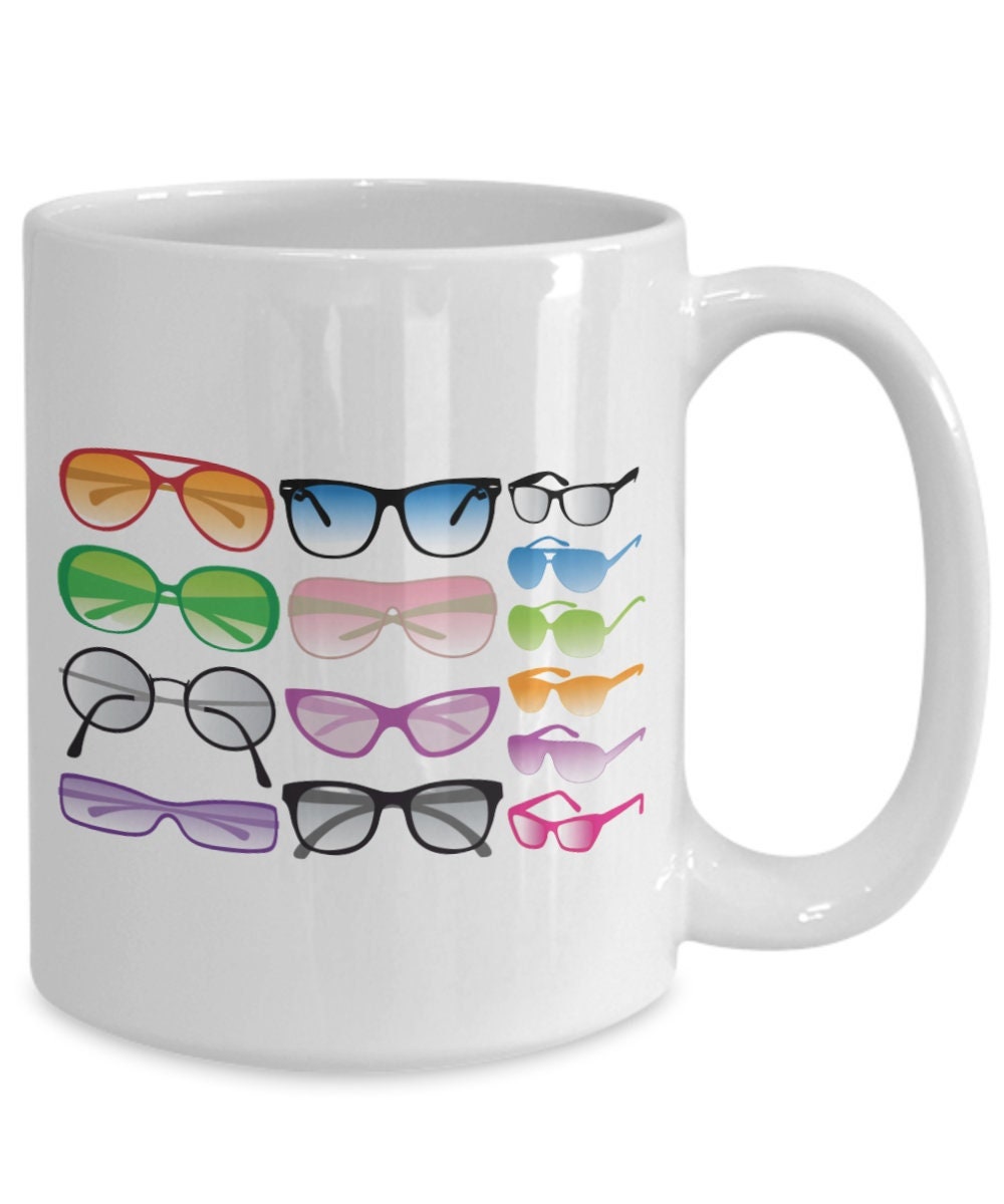 Sunglasses Mug Sunglasses Coffee Cup Sunglasses Kitchen Etsy UK