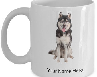 Personalized Alaskan-malamute Mug Coffee Cup For Alaskan-malamute Lovers