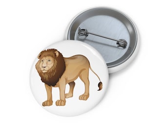 Lion Lapel Pin-QHG2 