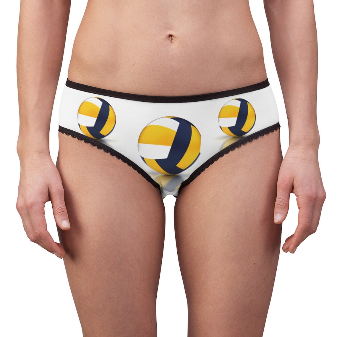 Volleyball Panties Volleyball Underwear Briefs Cotton Etsy