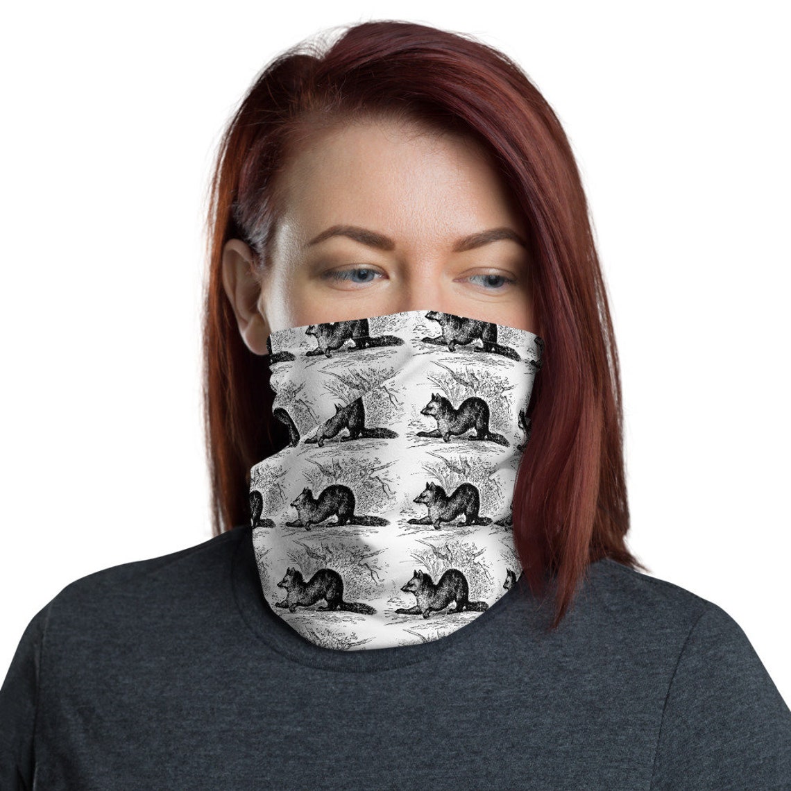 Sable Face Print Sable Face Mask Sable Print Face Mask USA | Etsy