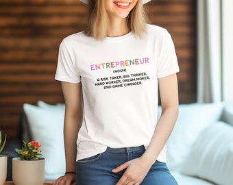 Entrepreneur Shirt, Gift for Entrepreneur, Entrepreneur Tee, Entrepreneur T-Shirt, Entrepreneur Gift Idea