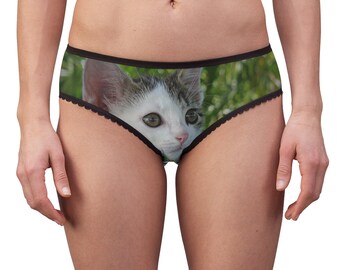 Bragas de gato ropa interior de gato calzoncillos calzoncillos de algodon ropa interior divertida bragas para mujer Etsy Mexico