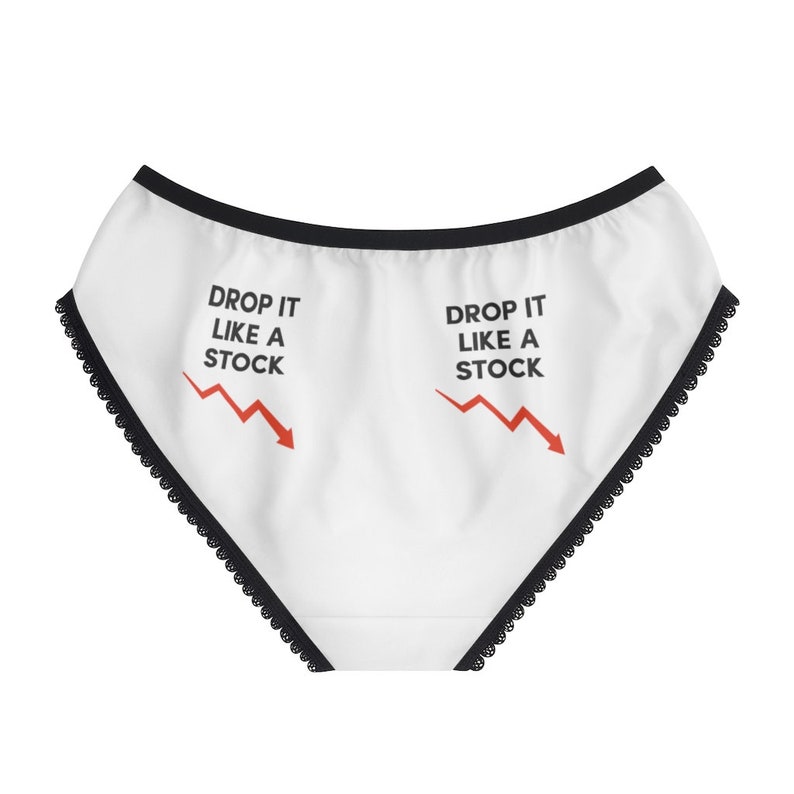 Briefs Drop it like a stock Underwear Funny Underwear Drop it like a stock Panties Cotton Briefs Panties For Women