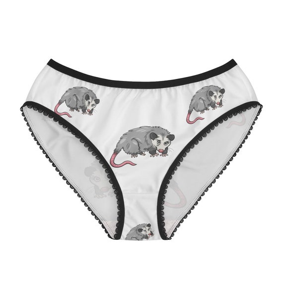 Opossum Animal Cartoon Panties, Opossum Animal Cartoon Underwear, Briefs,  Cotton Briefs, Funny Underwear, Panties for Women -  Canada