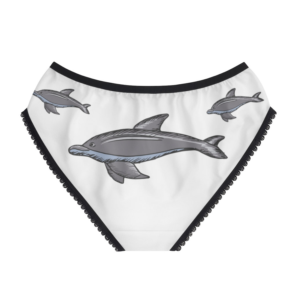 Dolphin Panties Dolphin Underwear Briefs Cotton Briefs Etsy