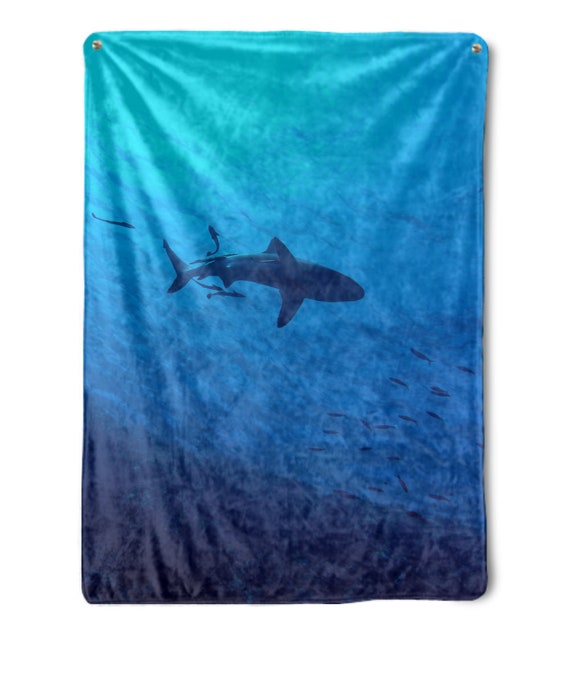 Coperta di squalo, pile di squalo, coperta da tiro di squalo