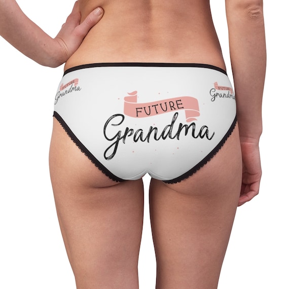 Future Grandma Panties, Future Grandma Underwear, Briefs, Cotton Briefs,  Funny Underwear, Panties for Women -  Israel