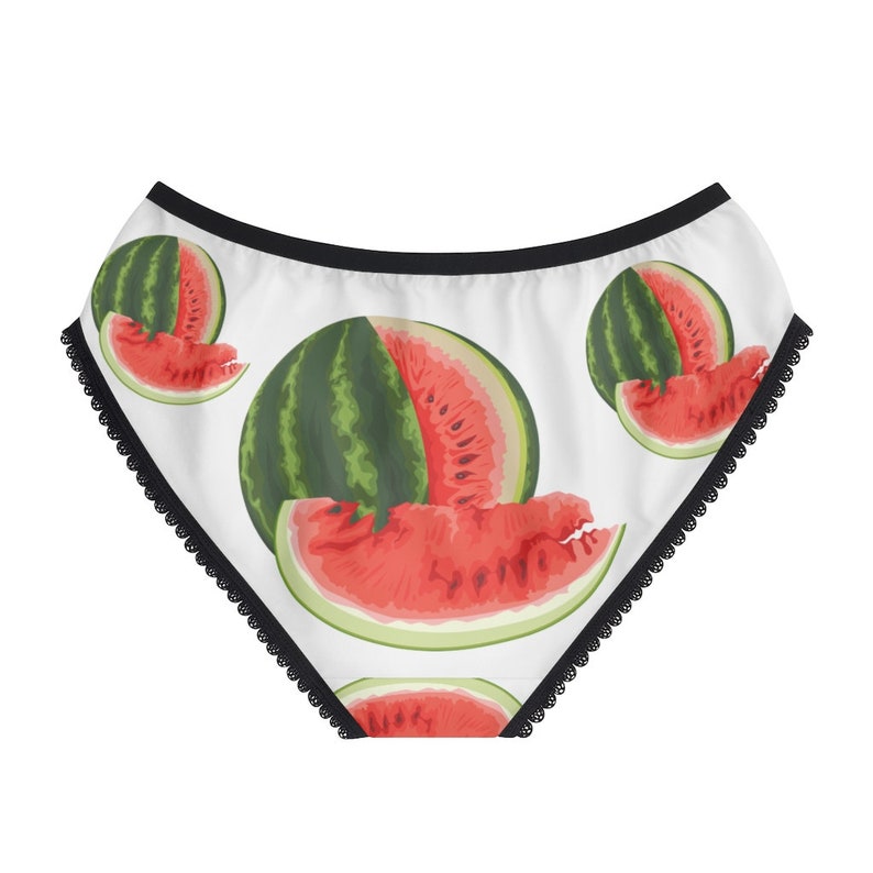 Watermelon Panties Watermelon Underwear Briefs Cotton Etsy