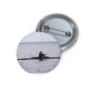 Rowing Pin, Rowing Button, Button Set, Lapel Pin, Hat Pin, Enamel Pins, Lapel Pins, Funny Pin