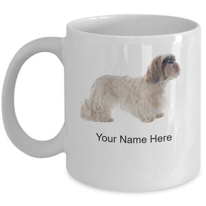 Personalized Shih-tzu Mug Coffee Cup For Shih-tzu Lovers Idea Custom Shih-tzu Cup, Custom Shih-tzu Mug