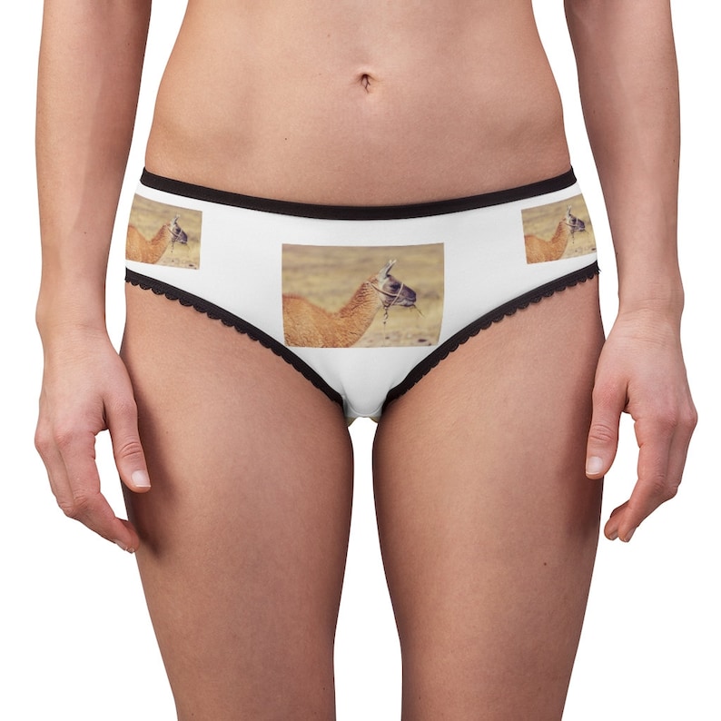 Llama Underwear Cotton Briefs Llama Panties Panties For Women Funny Underwear Briefs