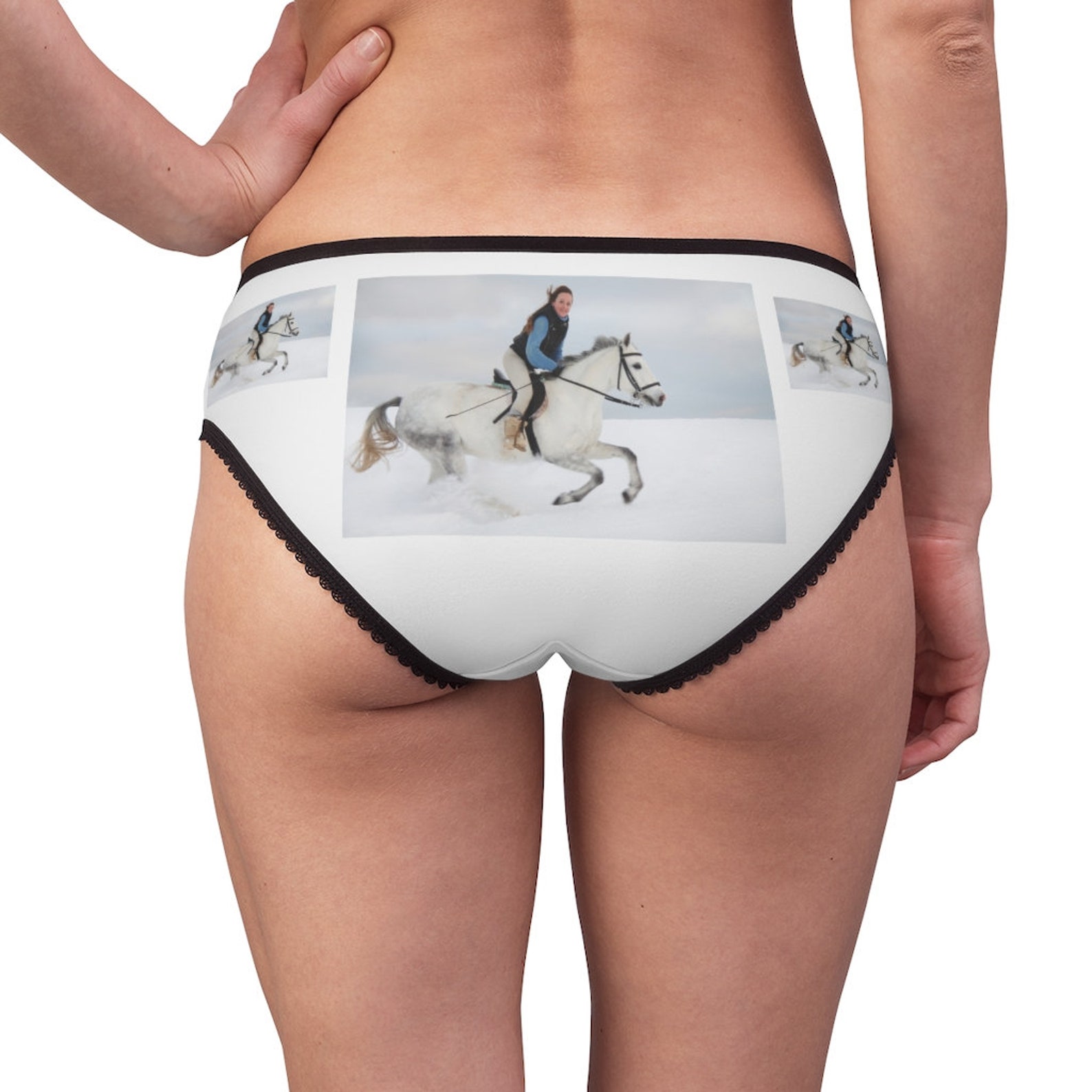 Winter Horse Panties Winter Horse Underwear Briefs Cotton Etsy