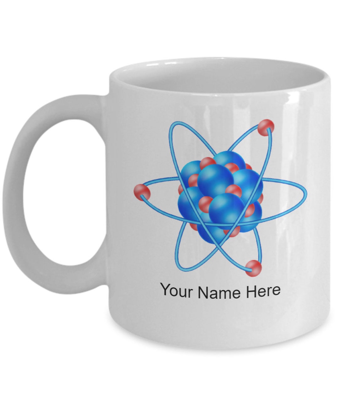 Personalized Atom-molecule Mug, Atom-molecule Coffee Cup, Atom-molecule ...