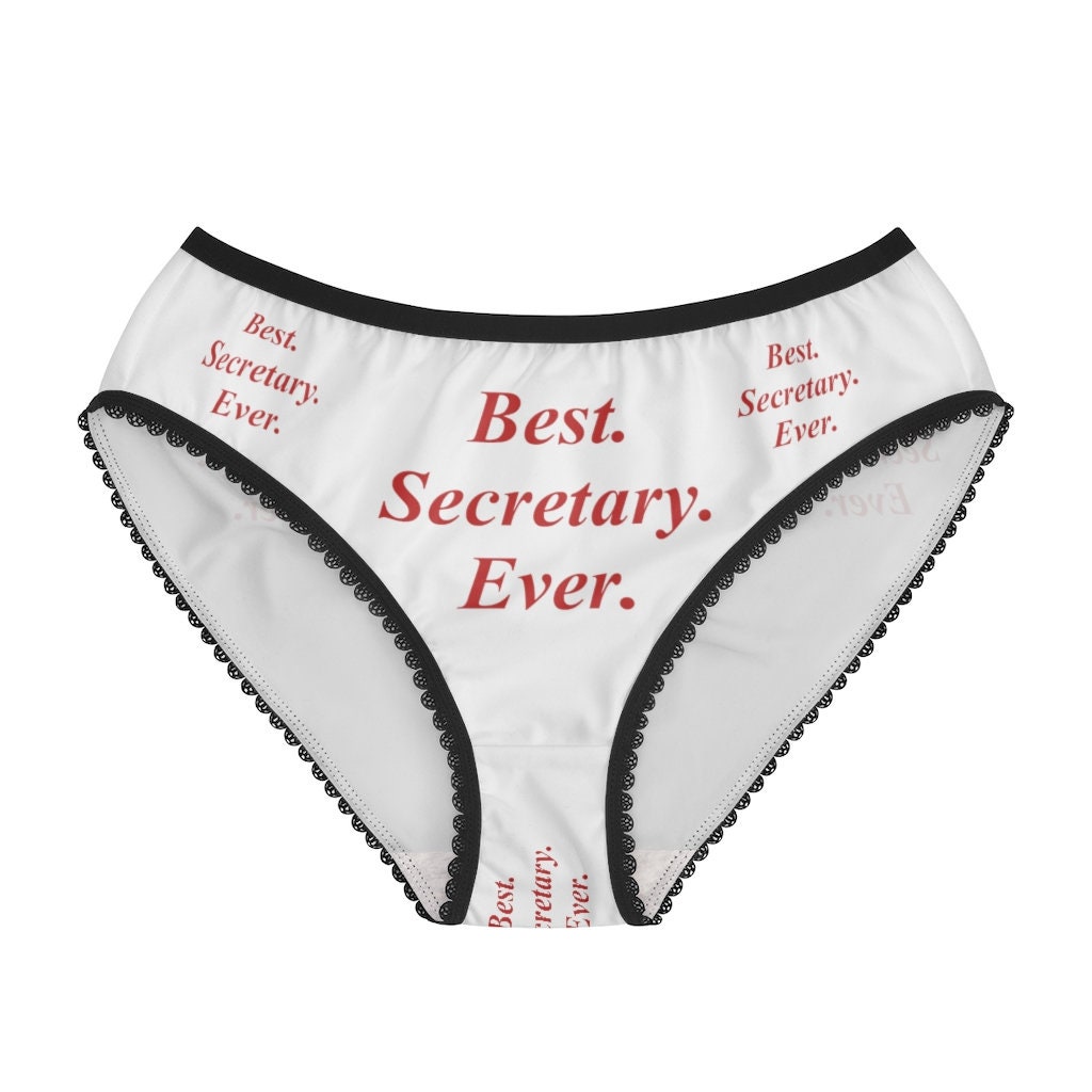 Best Secretary Ever Panties, Best Secretary Ever Underwear, Briefs