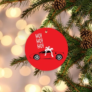 Car ornament, Race car ornament, Car lover gift, Christmas ornaments for men