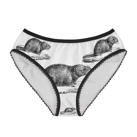 Common Vole Panties, Common Vole Underwear, Briefs, Cotton Briefs, Funny  Underwear, Panties for Women -  Canada