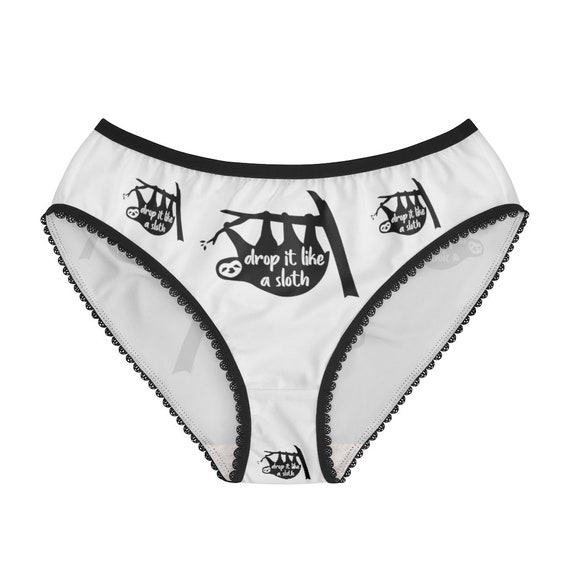 Drop It Like A Sloth Panties, Drop It Like A Sloth Underwear, Briefs,  Cotton Briefs, Funny Underwear, Panties for Women -  Canada