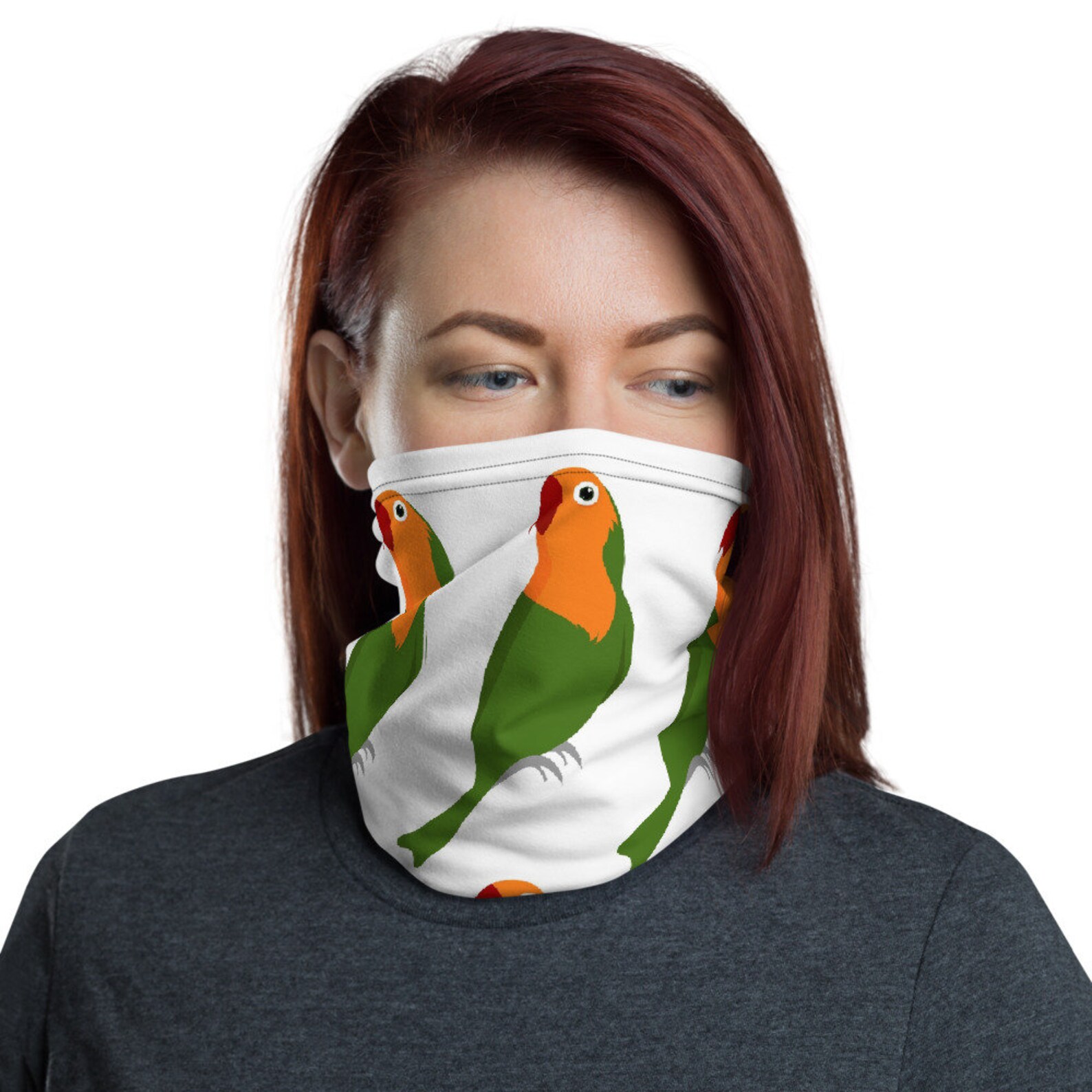 Parrot Print Mask Mask Parrot Parrot Lover Face Mask Parrot Etsy