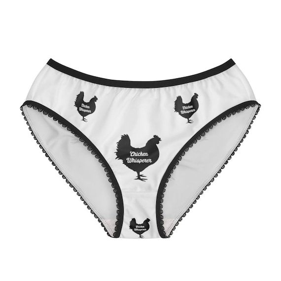 Chicken Whisperer Panties, Chicken Whisperer Underwear, Briefs