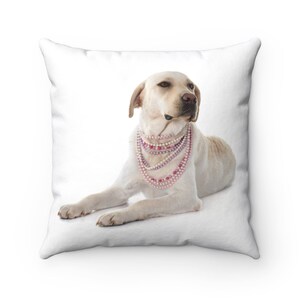 Labrador Pillow - Labrador Throw Pillow - Custom Throw Pillow - Pillow Cover - Gift Idea - Room Decor