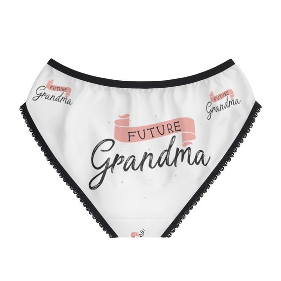 Future Grandma Panties, Future Grandma Underwear, Briefs, Cotton Briefs,  Funny Underwear, Panties for Women -  Canada
