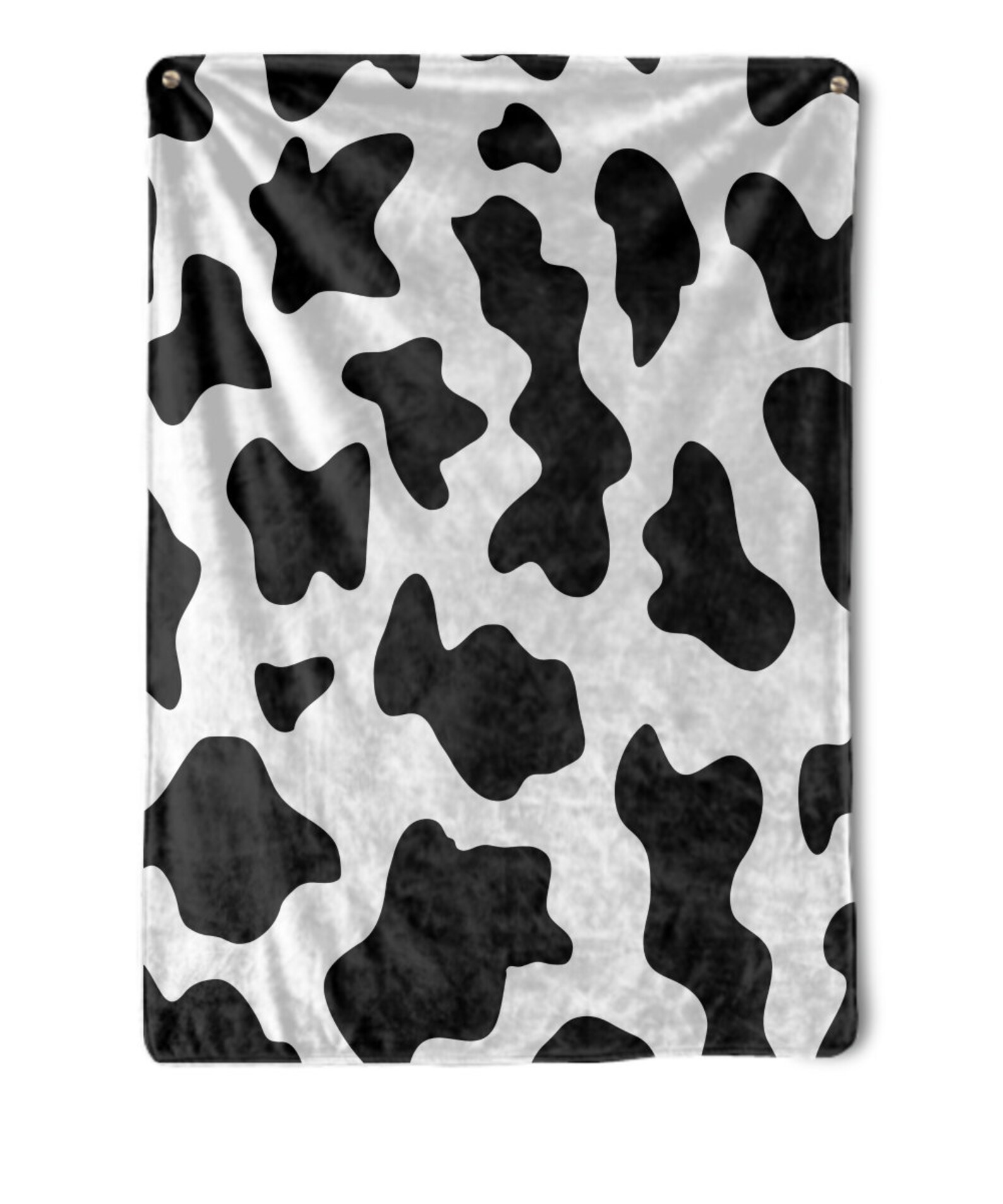 Cow Print Blanket Cow Print Fleece Throw Cow Print Gifts Etsy