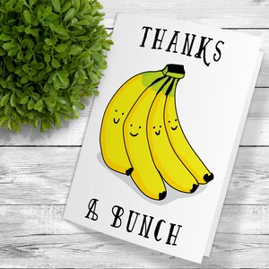 Funny Thank You Card, Downloadable Thank You Card, Printable Thank You ...