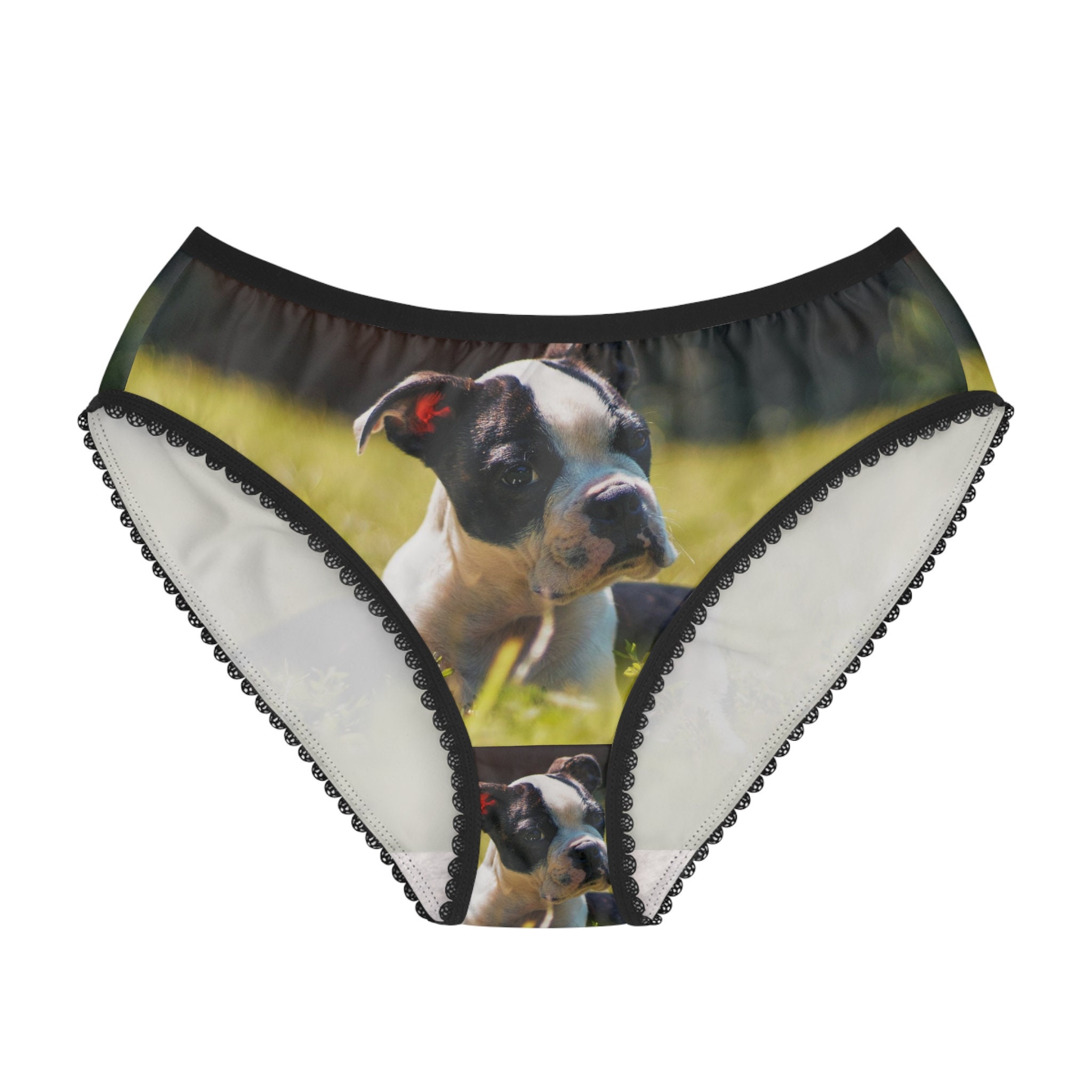 Boston Terrier Dog Panties, Boston Terrier Dog Underwear, Briefs