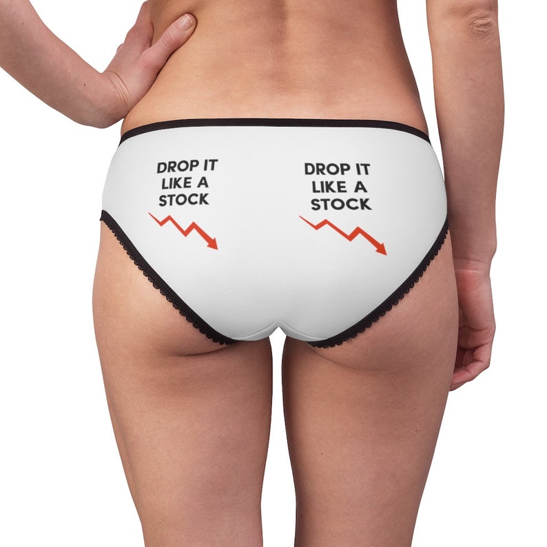 Briefs Drop it like a stock Underwear Funny Underwear Drop it like a stock Panties Cotton Briefs Panties For Women