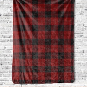 Tartan Blanket, Tartan Plaid Throw, Tartan Fleece Blanket