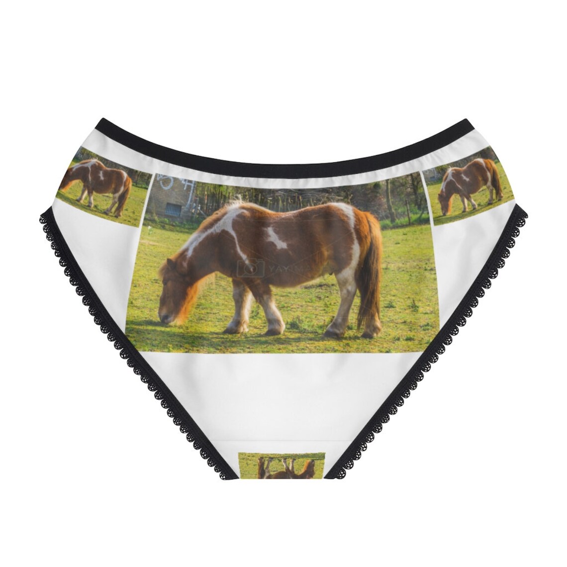 Horse Grazing Panties Horse Grazing Underwear Briefs Etsy
