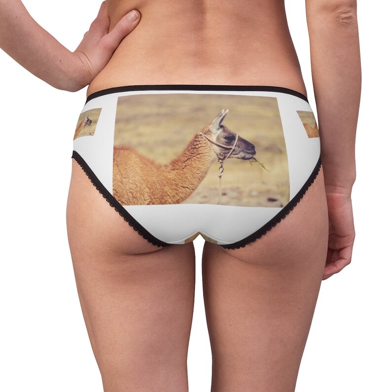 Llama Underwear Cotton Briefs Llama Panties Panties For Women Funny Underwear Briefs
