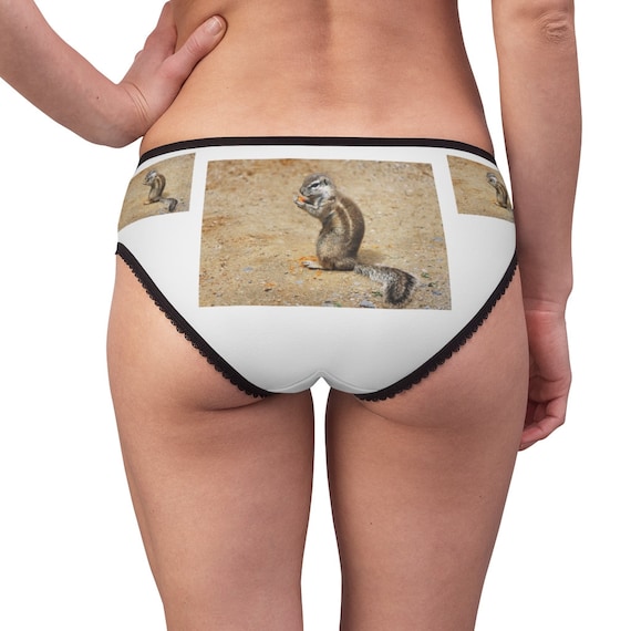 Ground Squirrel Panties, Ground Squirrel Underwear, Briefs, Cotton Briefs,  Funny Underwear, Panties for Women 