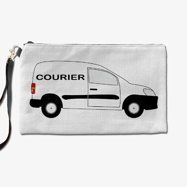 Small Courier Delivery Van Makeup Bag, Cosmetic Bag, Toiletry Bag, Birthday Gifts For Her, Makeup Bag For Women, Christmas Gift Bag