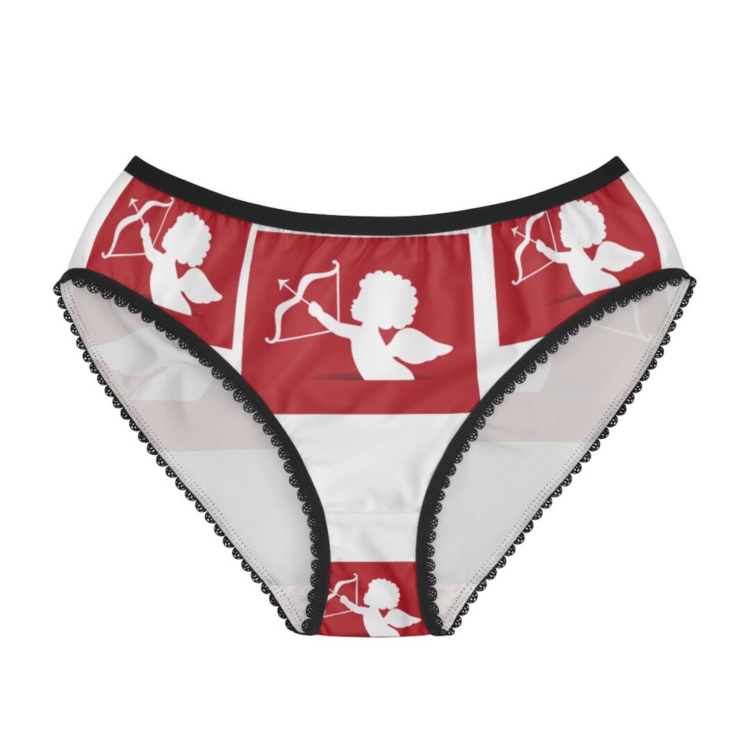 Cupid Panties Cupid Underwear Briefs Cotton Briefs Funny Etsy