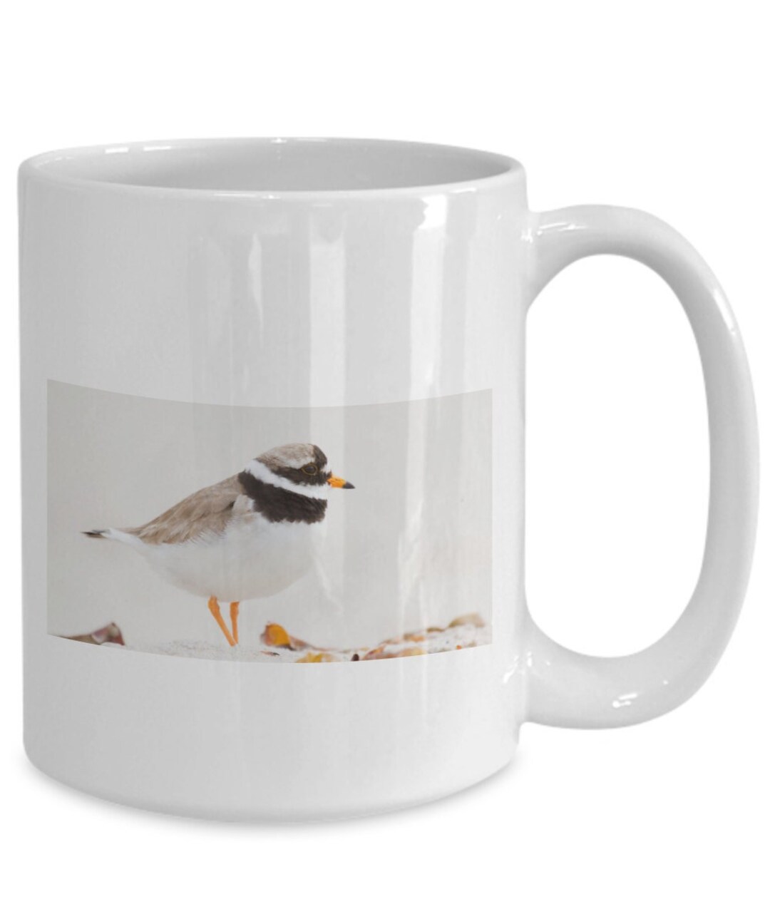 A Ringed Plover Mug, a Ringed Plover Coffee Cup, a Ringed Plover