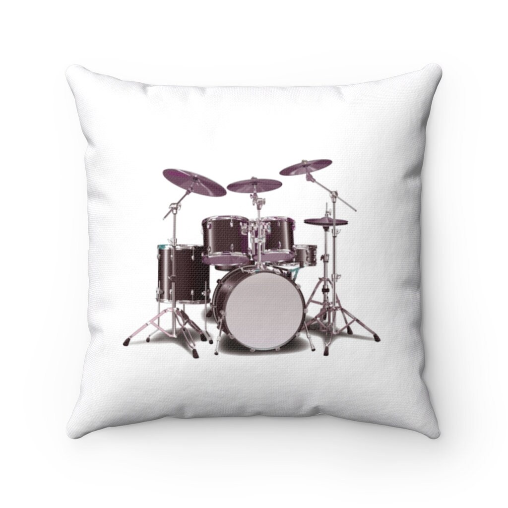 Drums Pillow Drums Throw Pillow Custom Throw Pillow | Etsy