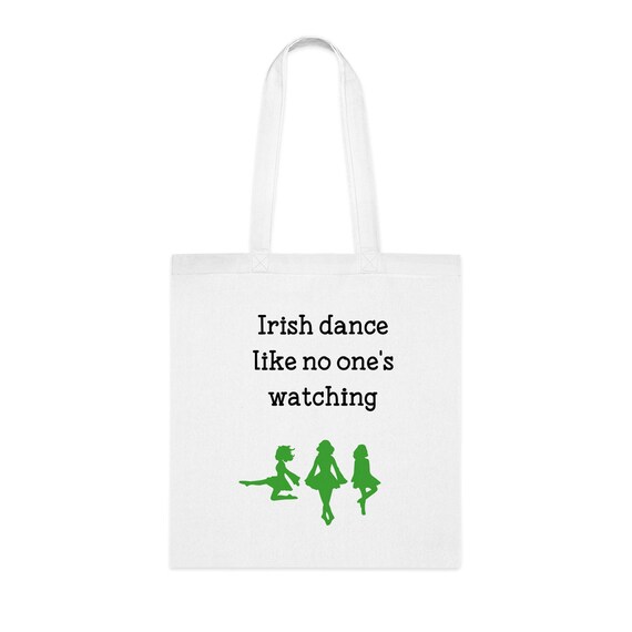 Irish Dance Tote Bag Funny Tote Gift Irish Shoulder Bag Etsy