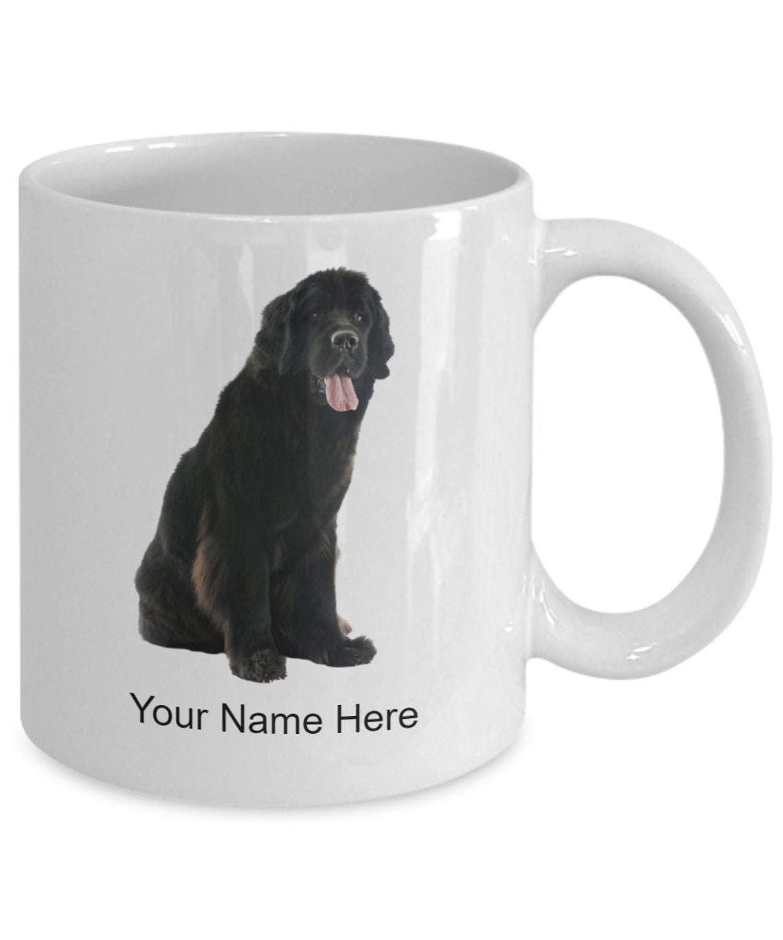 Personalized Newfoundland Dog Mug Coffee Cup for Dog Lovers Etsy