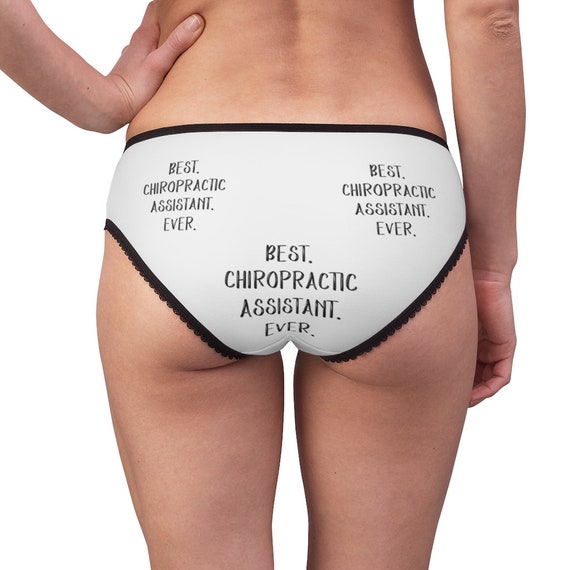 Best Chiropractic Assistant Ever Panties, Best Chiropractic Underwear,  Briefs, Cotton Briefs, Funny Underwear, Panties for Women -  Canada