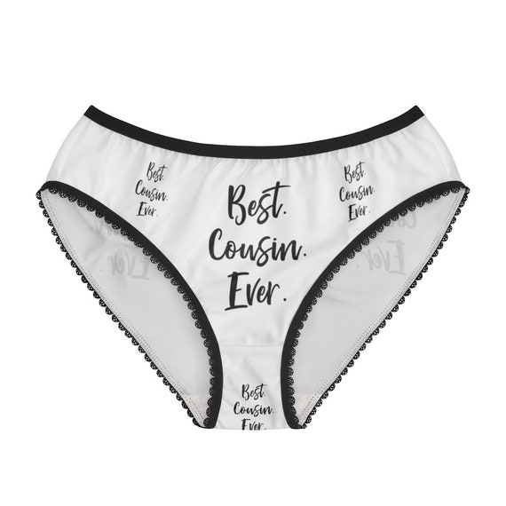 Best Cousin Ever Panties, Best Cousin Ever Underwear, Briefs, Cotton Briefs,  Funny Underwear, Panties for Women -  Canada