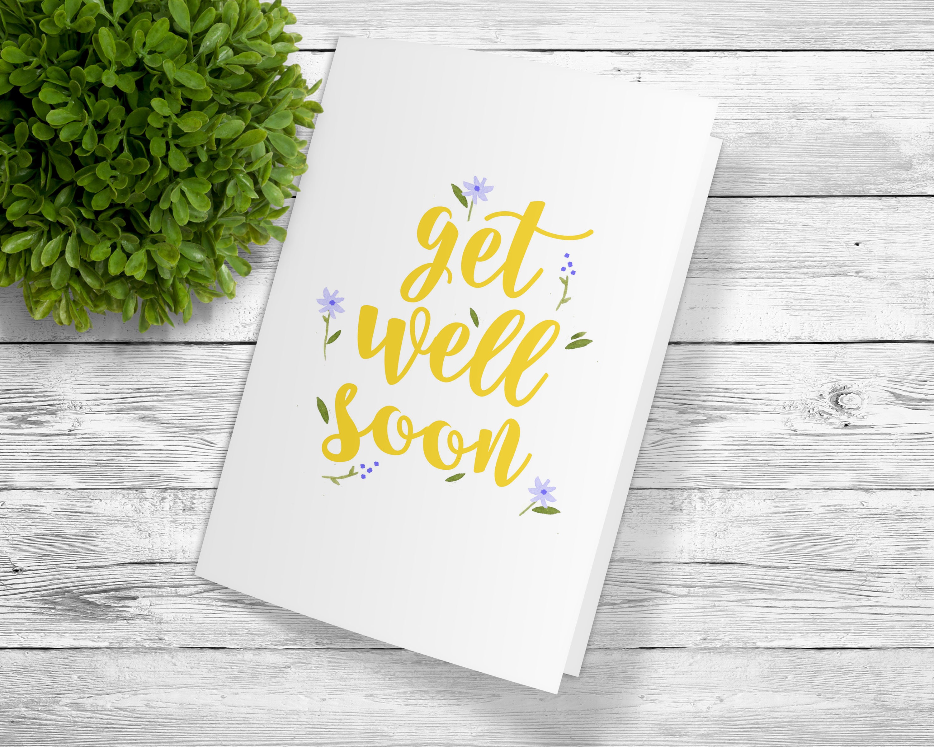 Get Well Soon Card, Printable Get Well Card, Downloadable Get Well Card ...